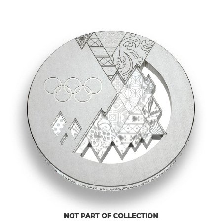 Front: Sochi silver medal