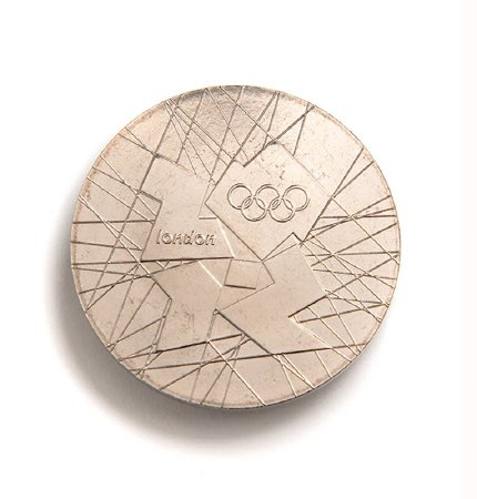 Front of London 2012 participation medal