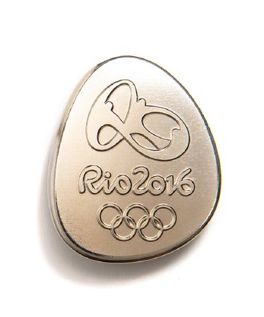Front of Rio 2016 participation medal